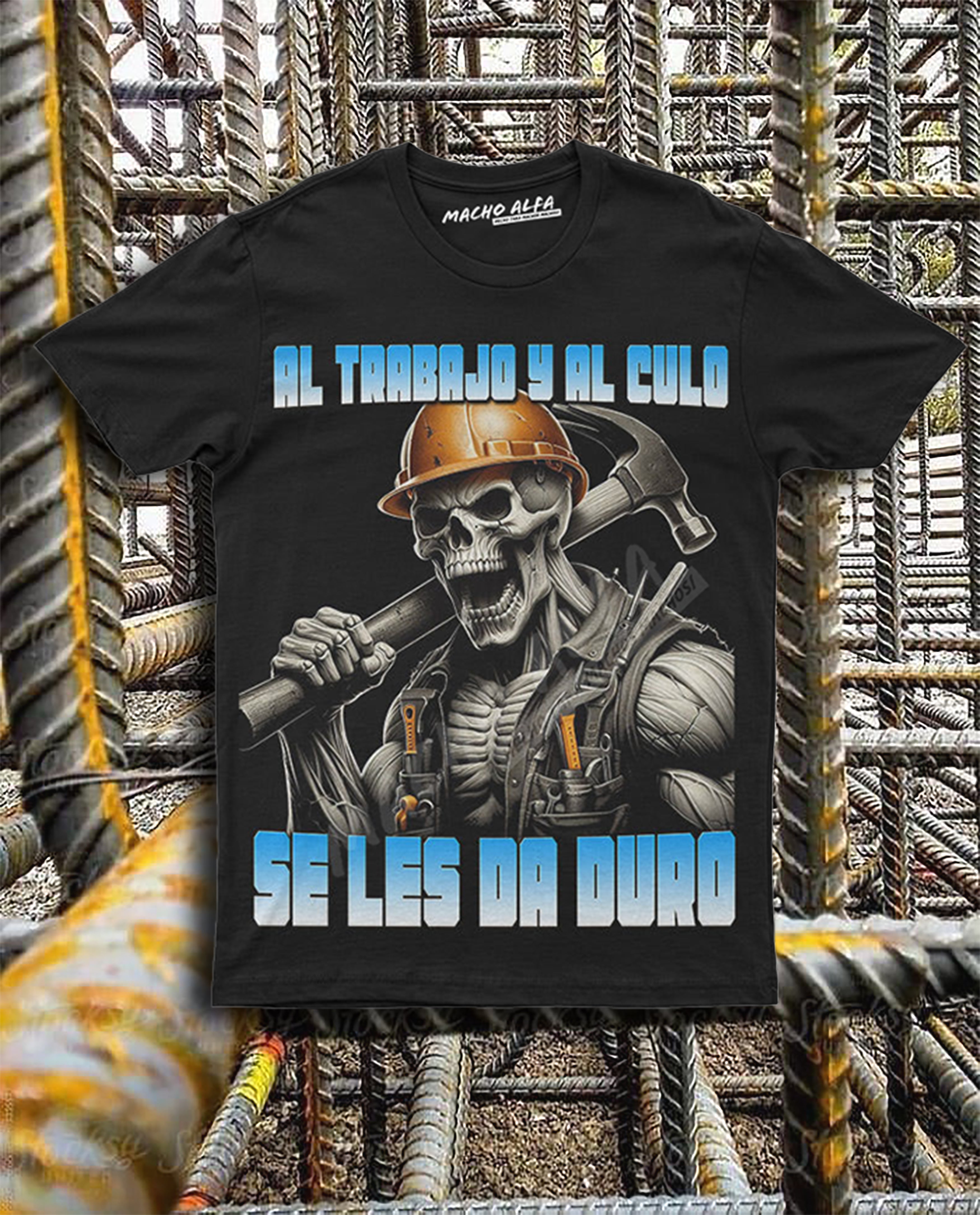 Camiseta "Al trabajo y al culo"